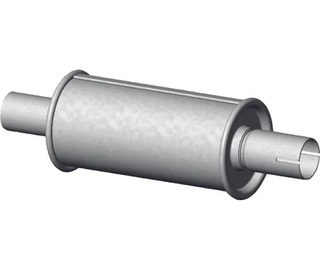 Yleismallinen äänenvaimennin, pyöreä kuva