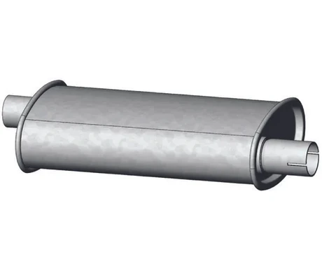 Yleismallinen äänenvaimennin, ovaali, ei vapaavirtaava kuva