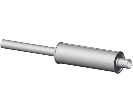 Yleismallinen äänenvaimennin, pyöreä kuva