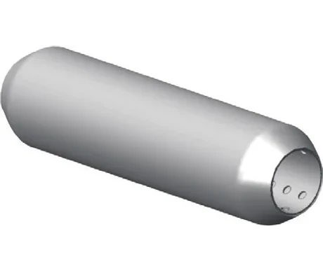 Yleismallinen äänenvaimennin, pyöreä kuva