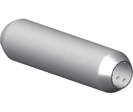 Yleismallinen äänenvaimennin, pyöreä kuva