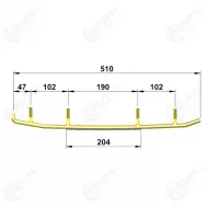 Totaltek ohjainraudat sk 06r