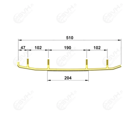 Totaltek ohjainraudat sk 06r kuva