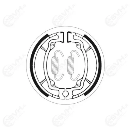 Suzuki PV 50/Puch SBS Jarrukengät 23-2015 image