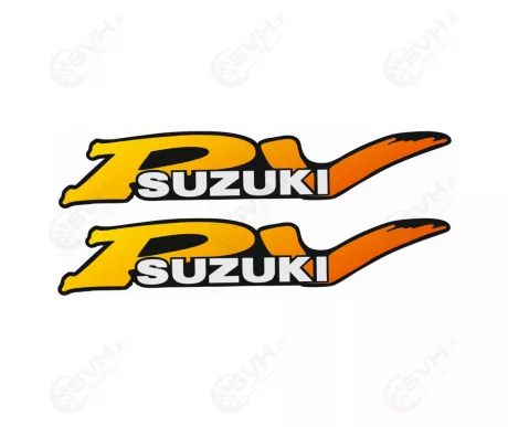 Suzuki pv oranssi valkoinen tarrasarja 307 0983 v2 kuva