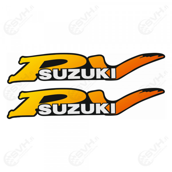 Suzuki pv oranssi valkoinen tarrasarja 307 0983 v2 kuva