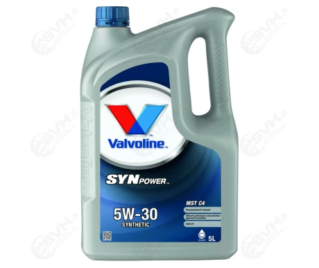 21 872771 VALVOLINE SYNPOWER MST C4 5W 30 MOOTTORIOLJY 5L kuva