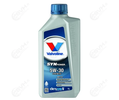 21 872596 VALVOLINE SYNPOWER MST C3 5W 30 MOOTTORIOLJY 1L kuva