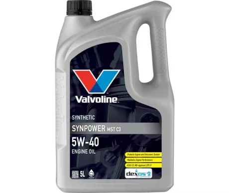 21 872386 VALVOLINE SYNPOWER MST C3 5W 40 MOOTTORIOLJY 5L v2 kuva