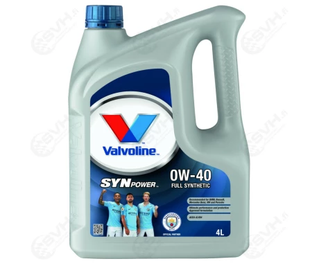 21 872588 VALVOLINE SYNPOWER 0W 40 MOOTTORIOLJY 4L kuva