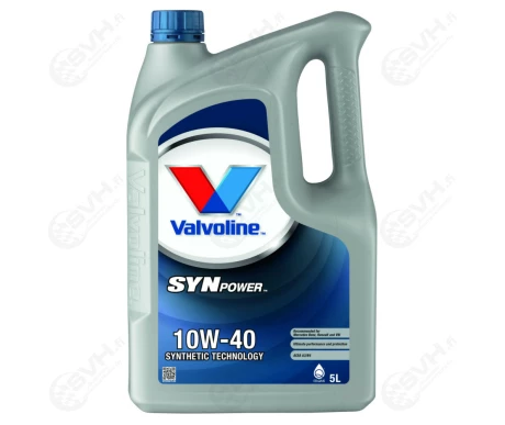 21 872259 VALVOLINE SYNPOWER 10W 40 MOOTTORIOLJY 5L kuva