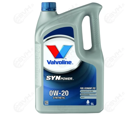 21 872584 VALVOLINE SYNPOWER FE 0W 20 MOOTTORIOLJY 5L kuva
