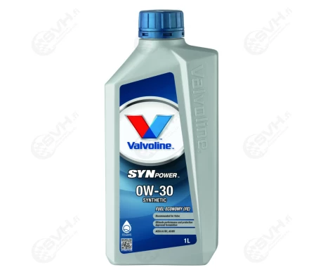 21 872560 VALVOLINE SYNPOWER FE 0W 30 MOOTTORIOLJY 1L kuva