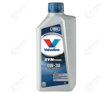 21 872518 VALVOLINE SYNPOWER ENV C2 0W 30 MOOTTORIOLJY 1L kuva