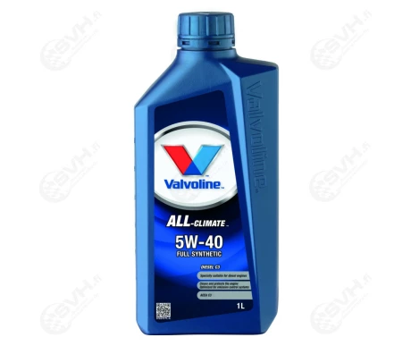 21 872278 VALVOLINE ALL CLIMATE 5W 40 DIESEL C3 MOOTTORIOLJY 1L kuva