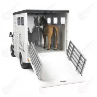 Bruder 02533 MB Sprinter hevoskuljetusauto ja hevonen1