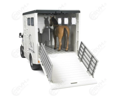 Bruder 02533 MB Sprinter hevoskuljetusauto ja hevonen1 kuva