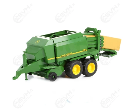 Bruder 02017 John Deere 690 kanttipaalaaja ja kaksi paalia kuva