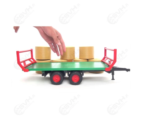 Bruder 02220 paalikarry ja 8 pyoropaalia1 kuva