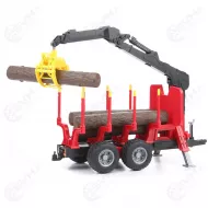 Bruder 02252 metsavaunu nosturilla ja neljalla tukilla1