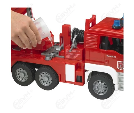 Bruder 02771 MAN paloauto vilkuilla ja sireenilla2 kuva