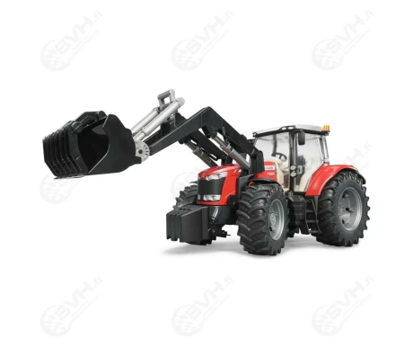 Bruder 03047 Massey Ferguson 7624 traktori etukuormaajalla kuva