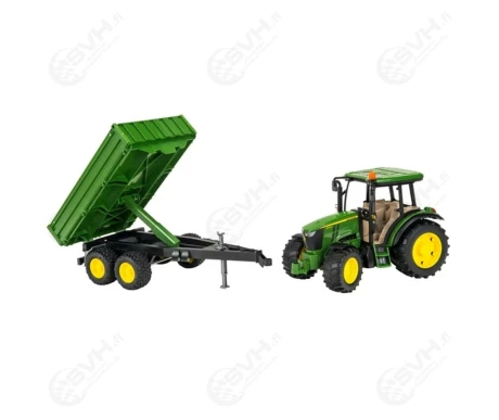 Bruder 02108 John Deere 5115M traktori perakarrylla1 kuva