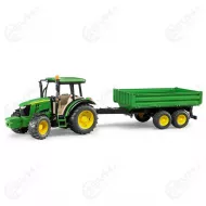 Bruder 02108 John Deere 5115M traktori perakarrylla2