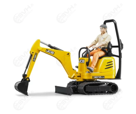 Bruder 62002 JCB 8010 CTS minikaivuri ja hahmo kuva