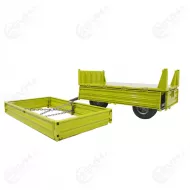 Bruder 02203 Fliegl peravaunu kolmikaatokipilla3