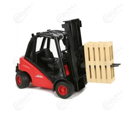 Bruder 02511 Linde H30D trukki ja kaksi lavaa1 kuva