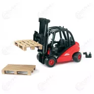 Bruder 02511 Linde H30D trukki ja kaksi lavaa2