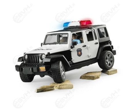 Bruder 02526 Jeep Wrangler poliisiauto ja hahmo1 kuva