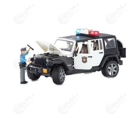 Bruder 02526 Jeep Wrangler poliisiauto ja hahmo2 kuva