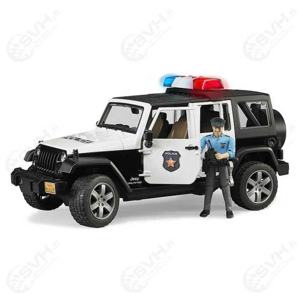Bruder 02526 Jeep Wrangler poliisiauto ja hahmo3 kuva