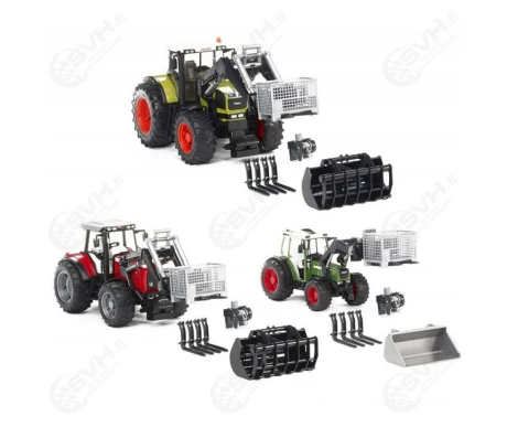 Bruder 02318 tarvikesarja etukuormaajaan1 kuva