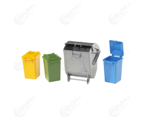 Bruder 02607 roska astiat 4kpl2 kuva