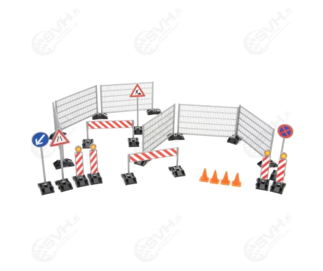 Bruder 62007 rakennustyomaatarvikkeet kuva