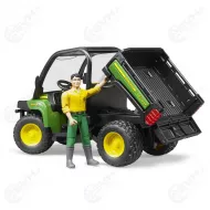 Bruder 02490 John Deere Gator XUV 855D lava ajoneuvo ja hahmo1