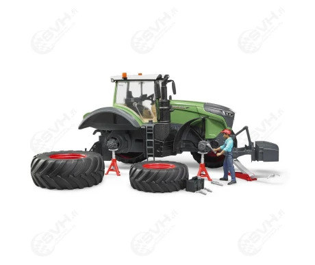 Bruder 04041 Fendt 1050 Vario traktori mekaanikko ja renkaanvaihtosarja1 kuva