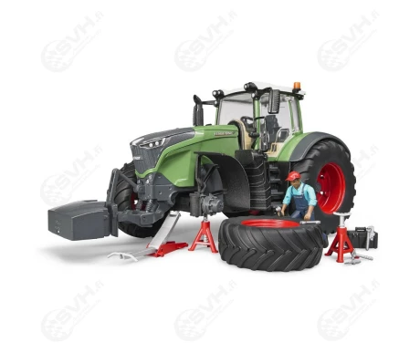 Bruder 04041 Fendt 1050 Vario traktori mekaanikko ja renkaanvaihtosarja2 kuva