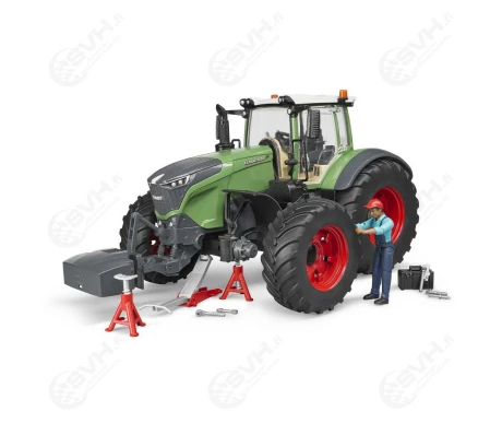Bruder 04041 Fendt 1050 Vario traktori mekaanikko ja renkaanvaihtosarja3 kuva