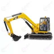 Bruder 02466 Caterpillar minikaivuri ja hahmo2