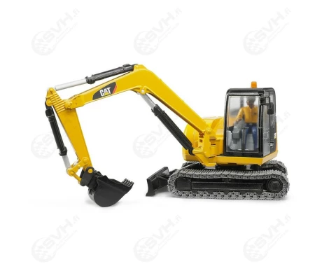 Bruder 02466 Caterpillar minikaivuri ja hahmo2 kuva