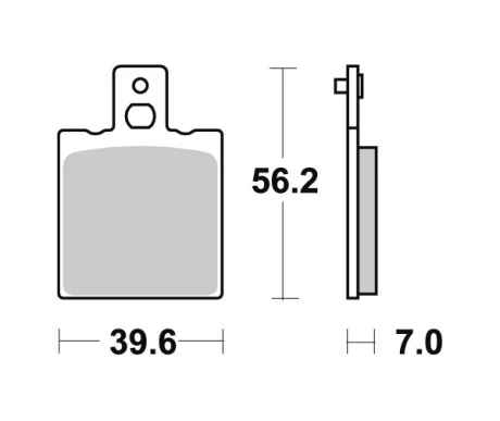 *  Sbs Jarrupalat Racing Sintered kuva