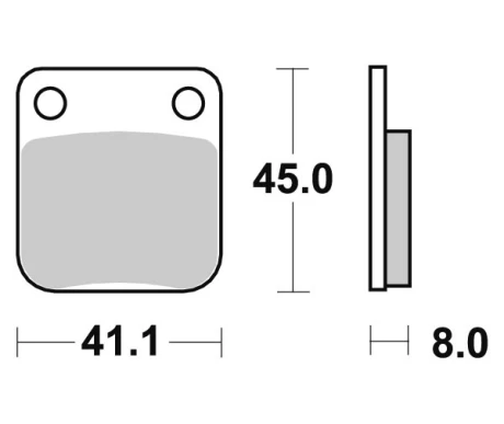 *  Sbs Jarrupalat Racing Sintered kuva