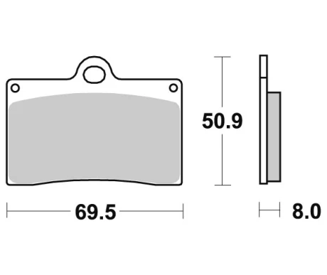 *  Sbs Jarrupalat Racing Sintered kuva