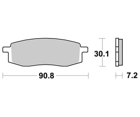*  Sbs Jarrupalat Racing Sintered kuva