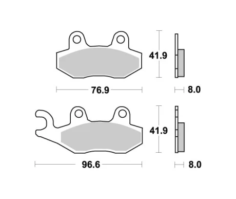 *  Sbs Jarrupalat Racing Sintered kuva