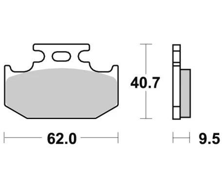 *  Sbs Jarrupalat Racing Sintered kuva